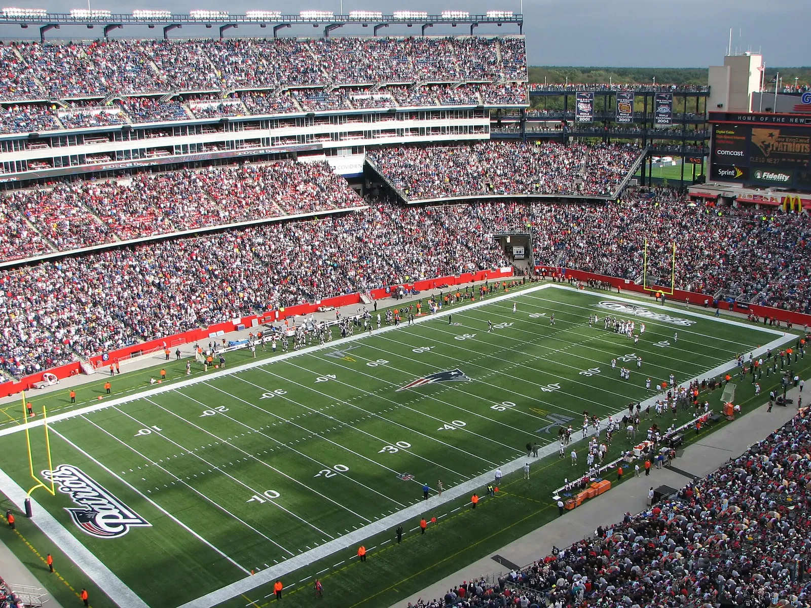 Das Gillette Stadium in Foxborough nahe Boston (Archivbild)
