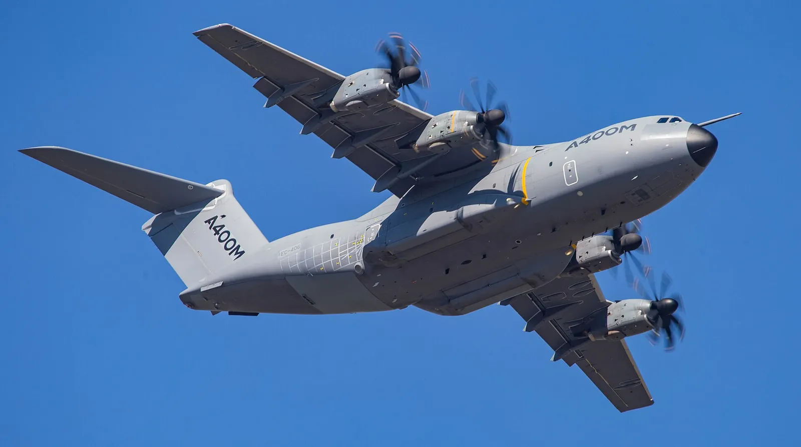 Ein Militärtransporter vom Typ Airbus A400M (Archivbild)