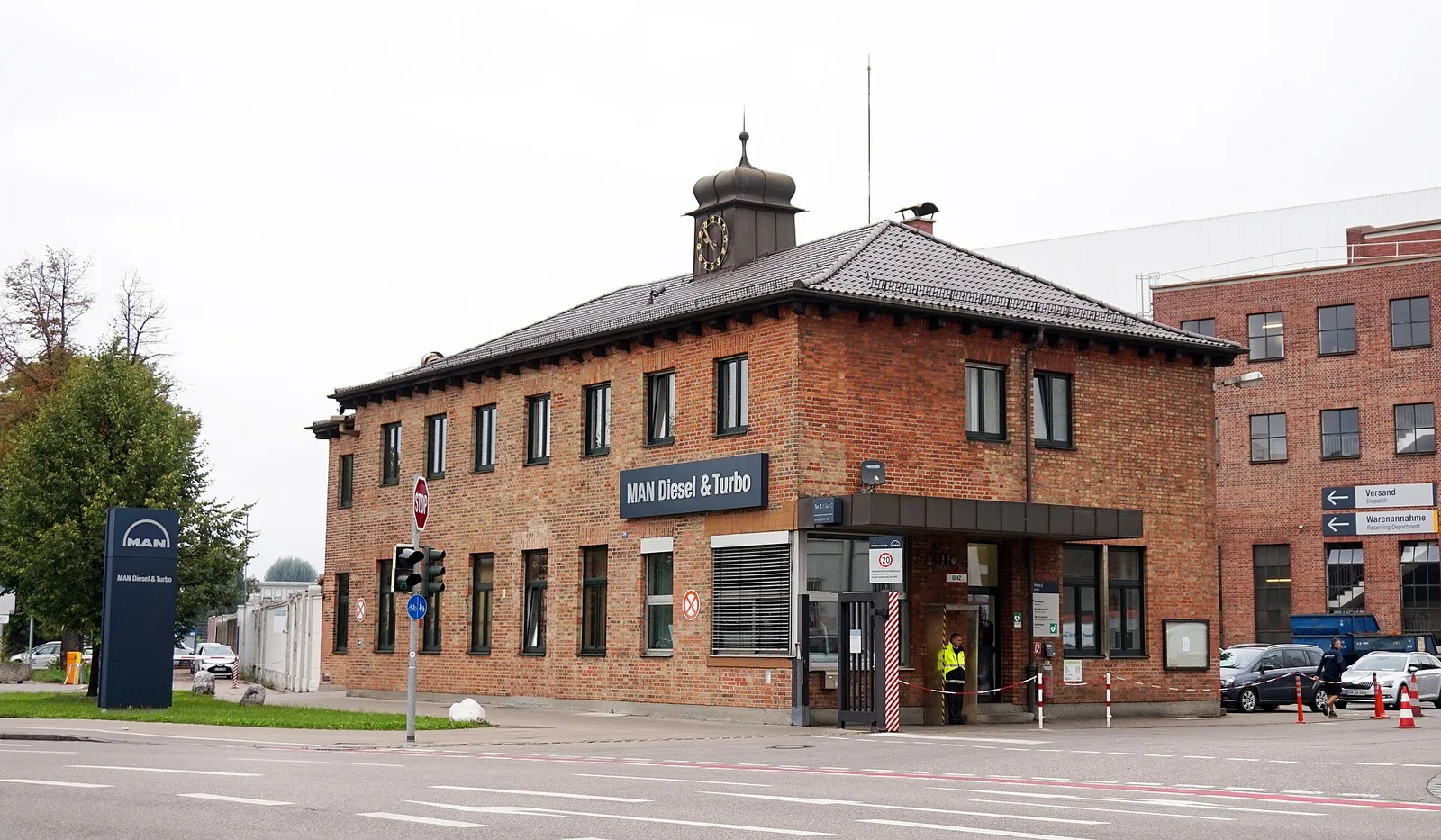Das Werk des früheren MAN Diesel & Turbo (heute Everllence) in Augsburg