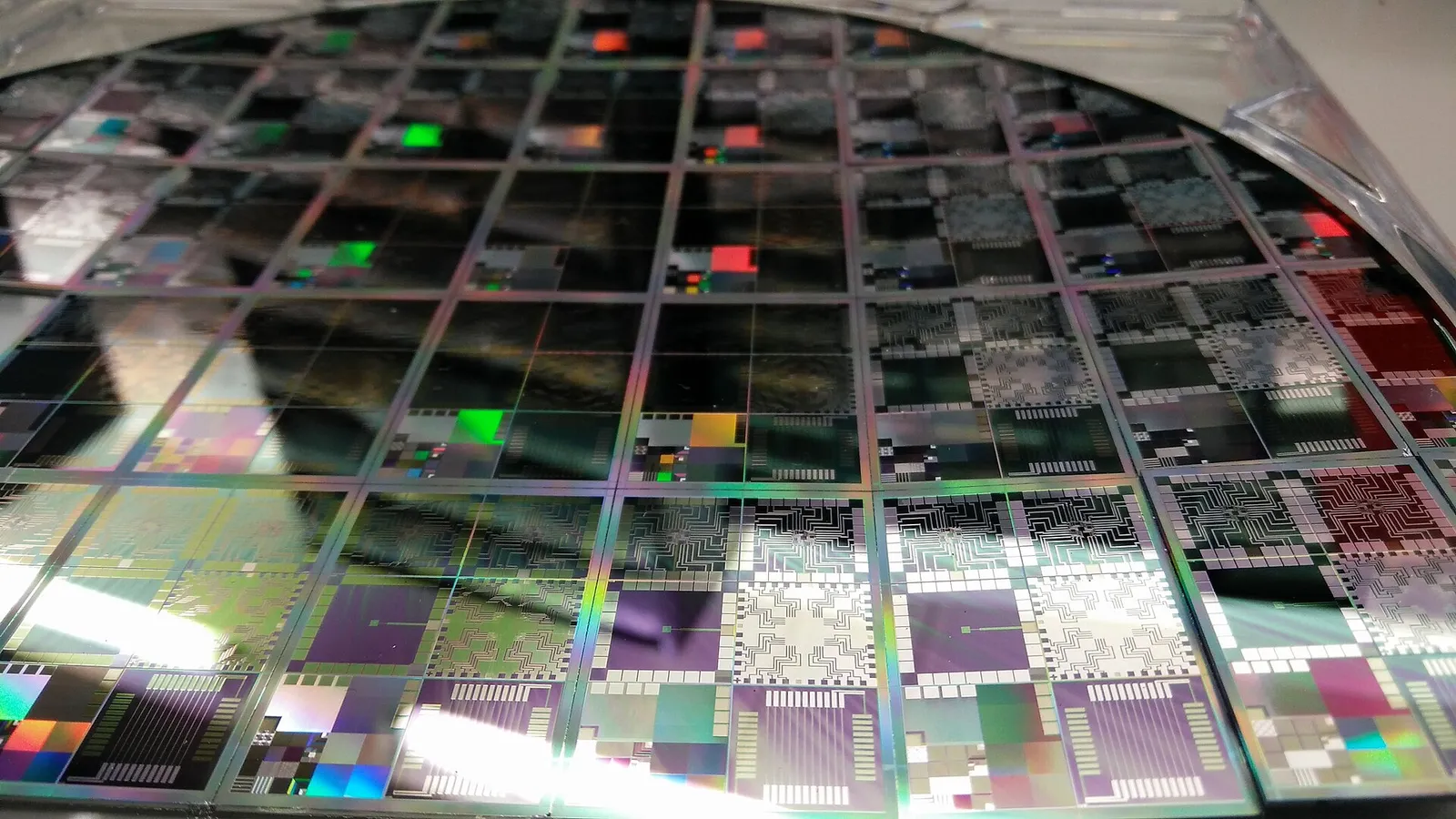 Ein Halbleiter-Wafer (Symbolbild)