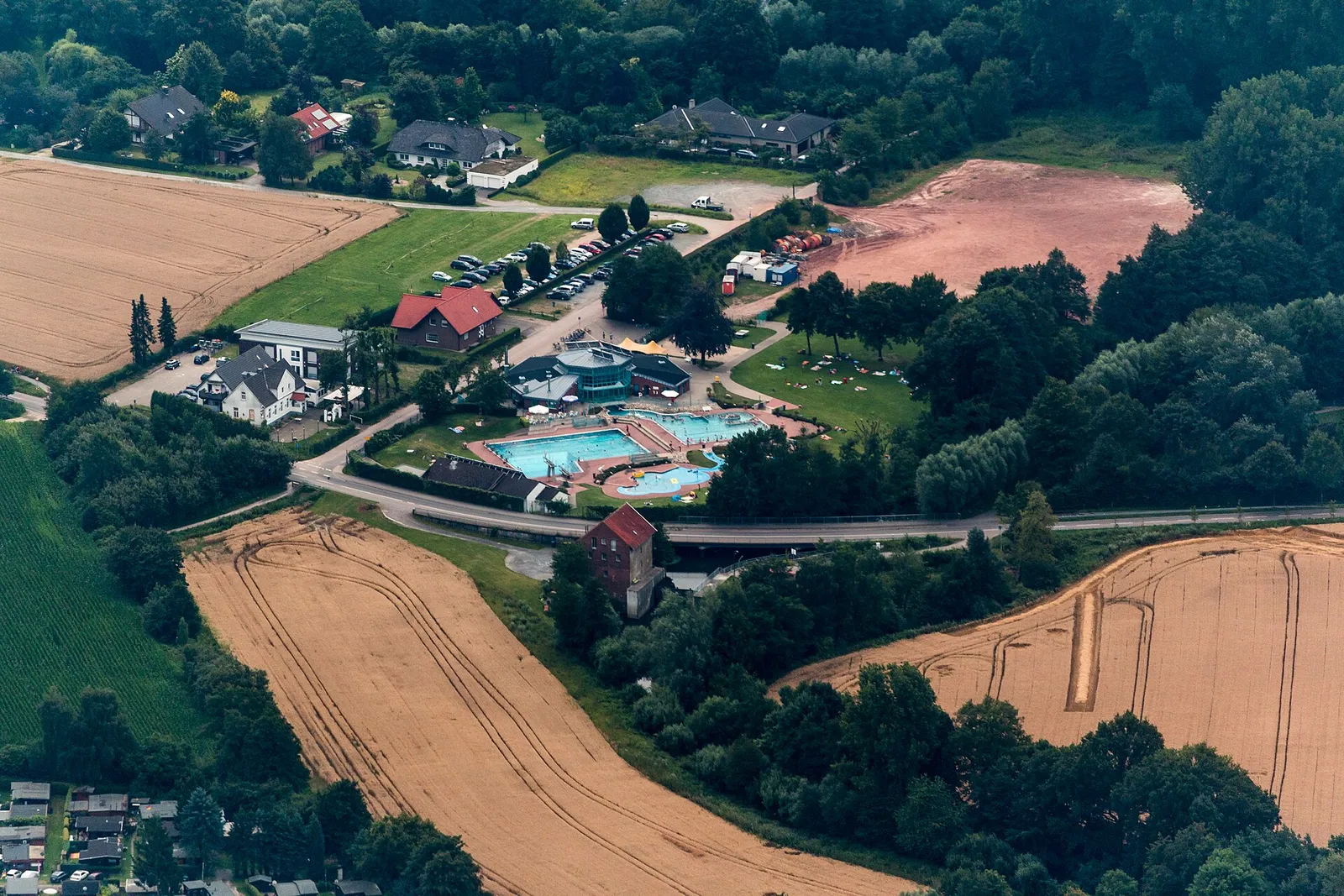Ein Freibad (Symbolbild)
