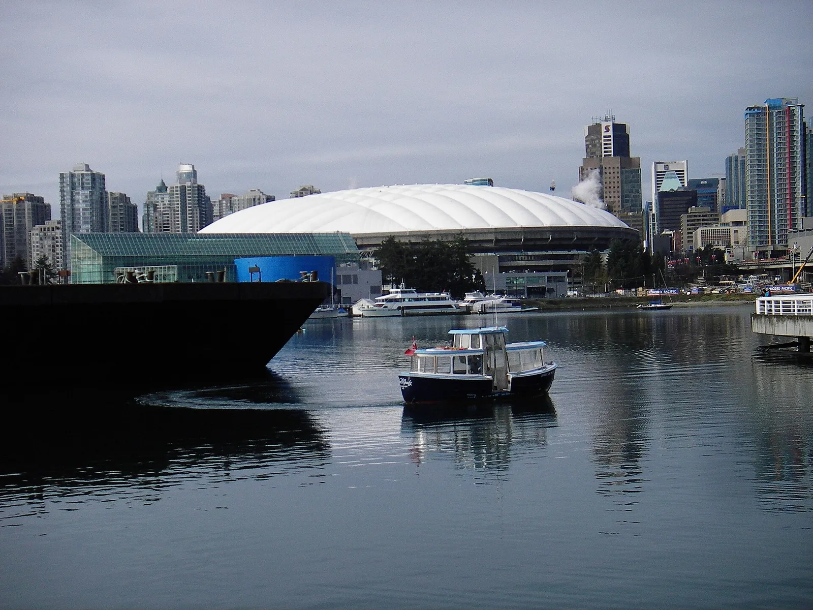 Das BC Place Stadium in Vancouver, Austragungsort der Partie