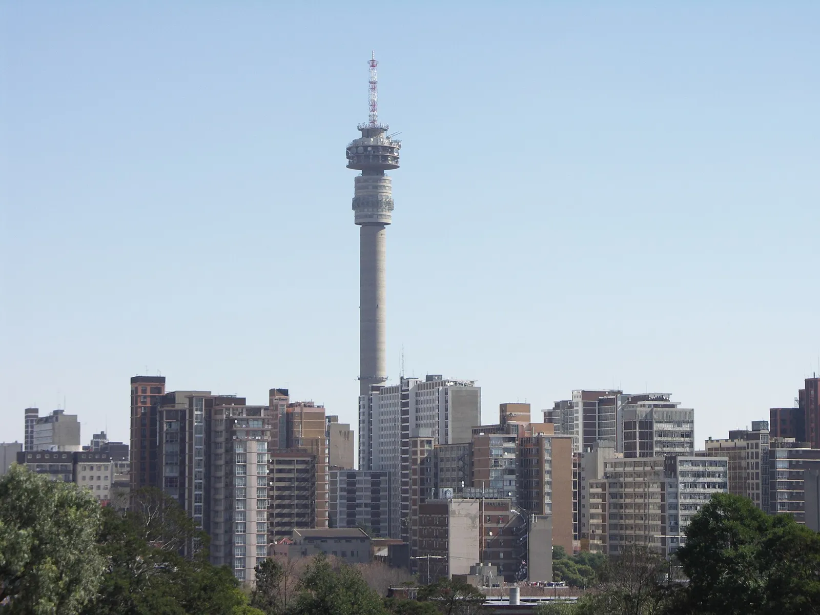Blick auf Johannesburg, Südafrika (Symbolbild)