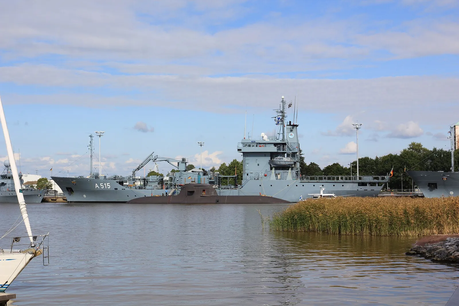 Das deutsche U-Boot U33 der Klasse 212A
