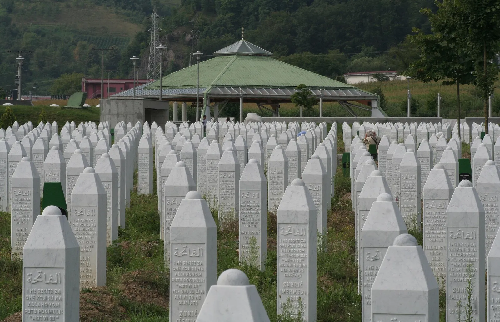 Die Gedenkstätte Potočari bei Srebrenica (Archivbild)