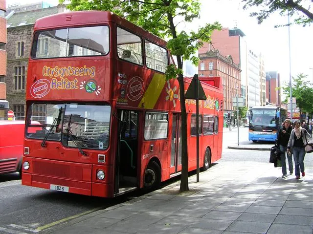 Straßenszene in Belfast, Nordirland (Symbolbild)