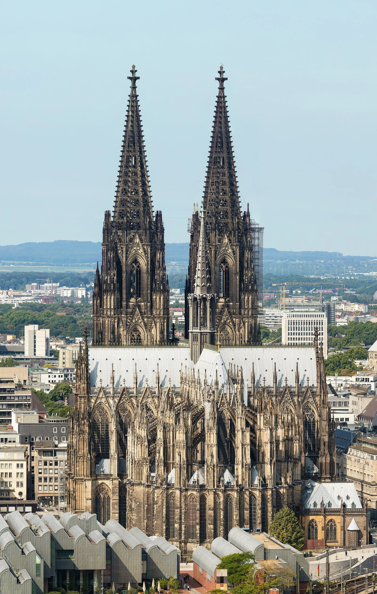 Der Kölner Dom von außen