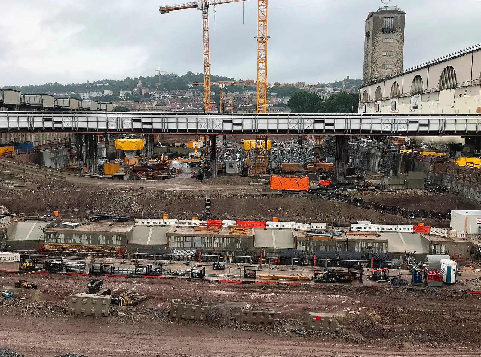 Die Großbaustelle von Stuttgart 21 (Archivbild)