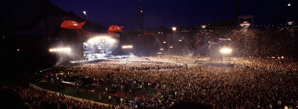 Großes Open-Air-Rockkonzert (Symbolbild)