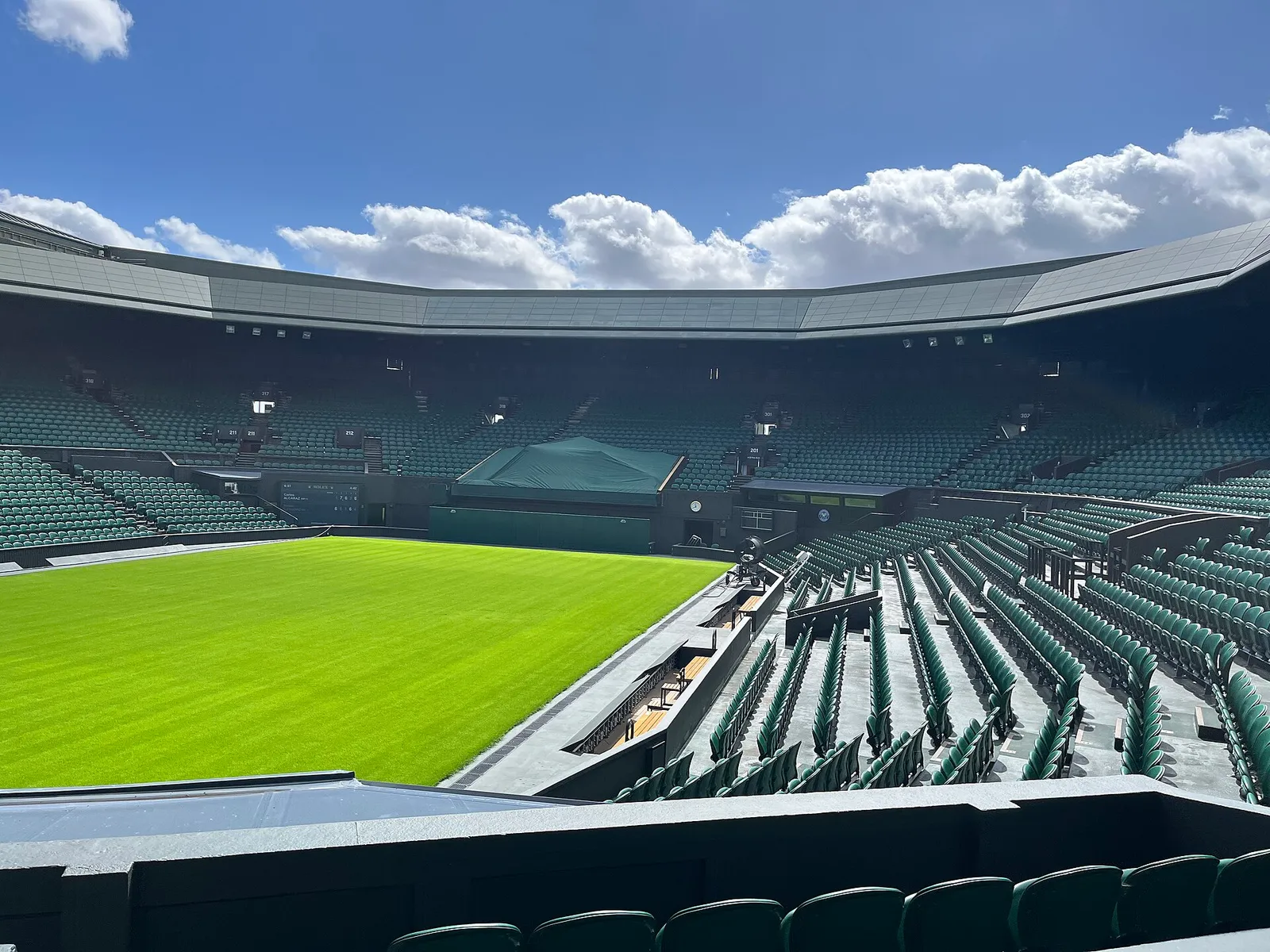 Der Centre Court in Wimbledon (Symbolbild)