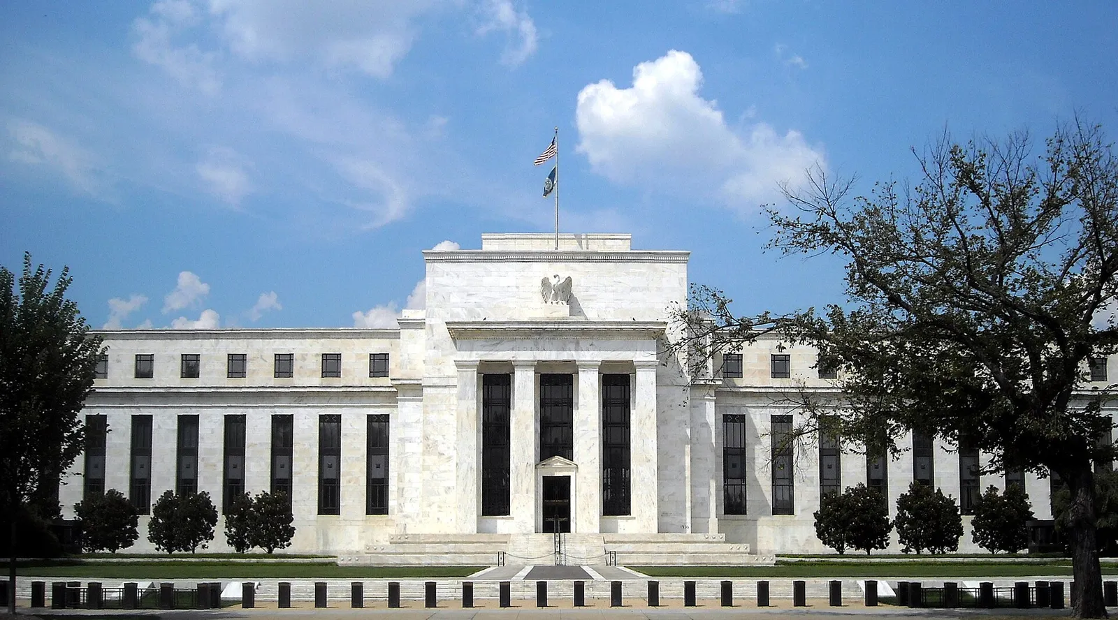 Das Hauptgebäude der US-Notenbank Federal Reserve in Washington (Archivbild)