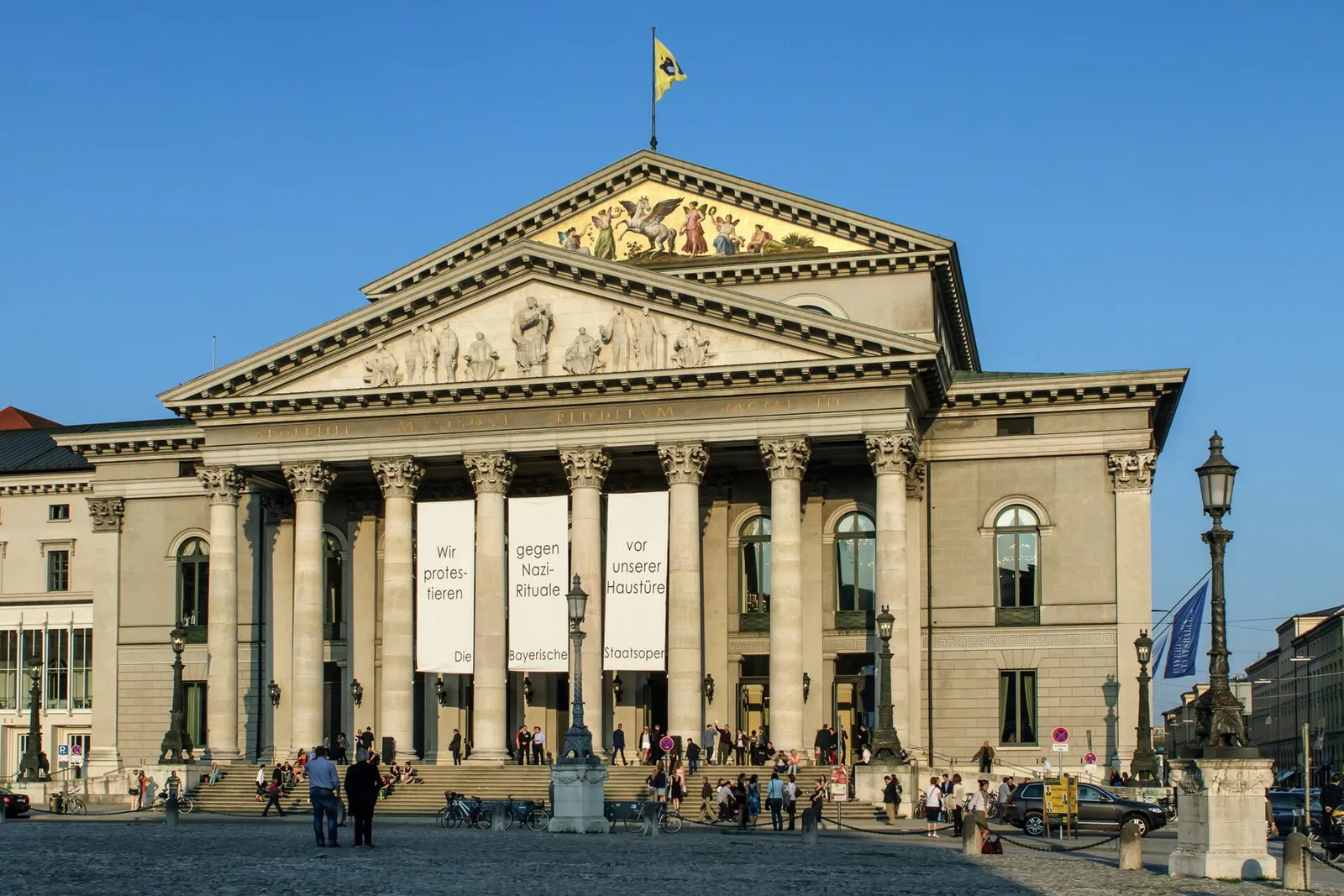 Das Nationaltheater, Spielstätte der Bayerischen Staatsoper in München (Archivbild)