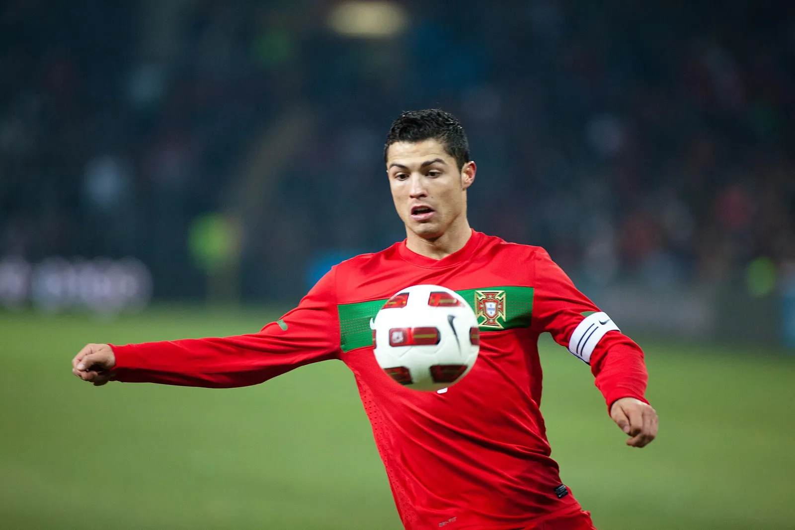Cristiano Ronaldo im Trikot Portugals (Archivbild)