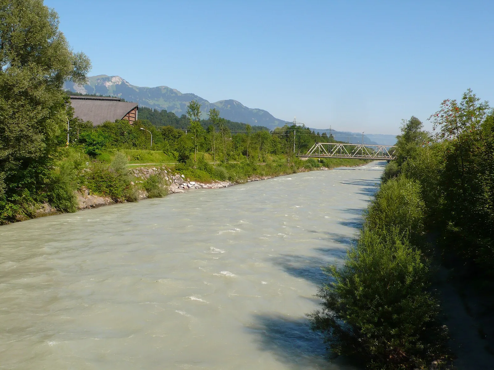 Die Ill in Vorarlberg (Symbolbild, anderer Abschnitt)