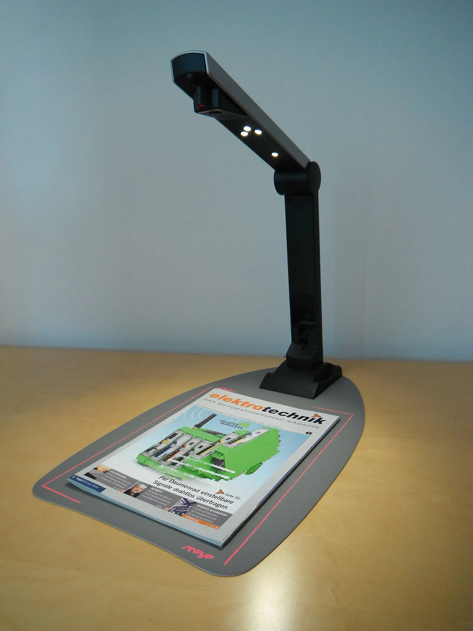 Ein Dokumentenscanner im Einsatz (Symbolbild)