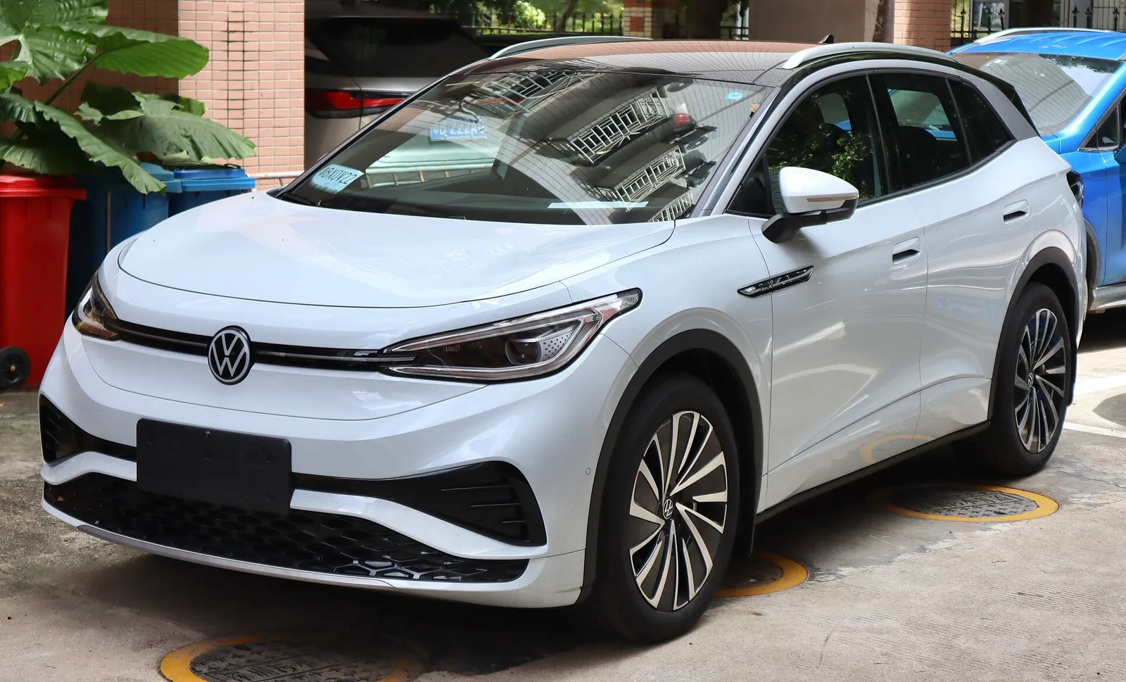 Ein in China gebautes Elektroauto von Volkswagen (Symbolbild)