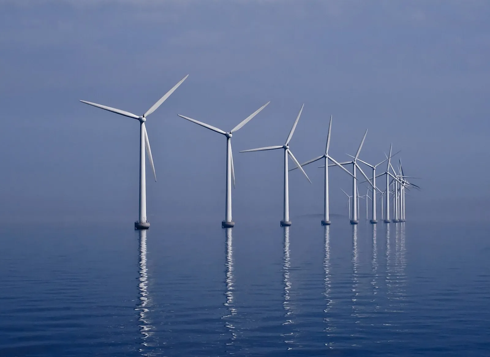 Ein Offshore-Windpark (Symbolbild)