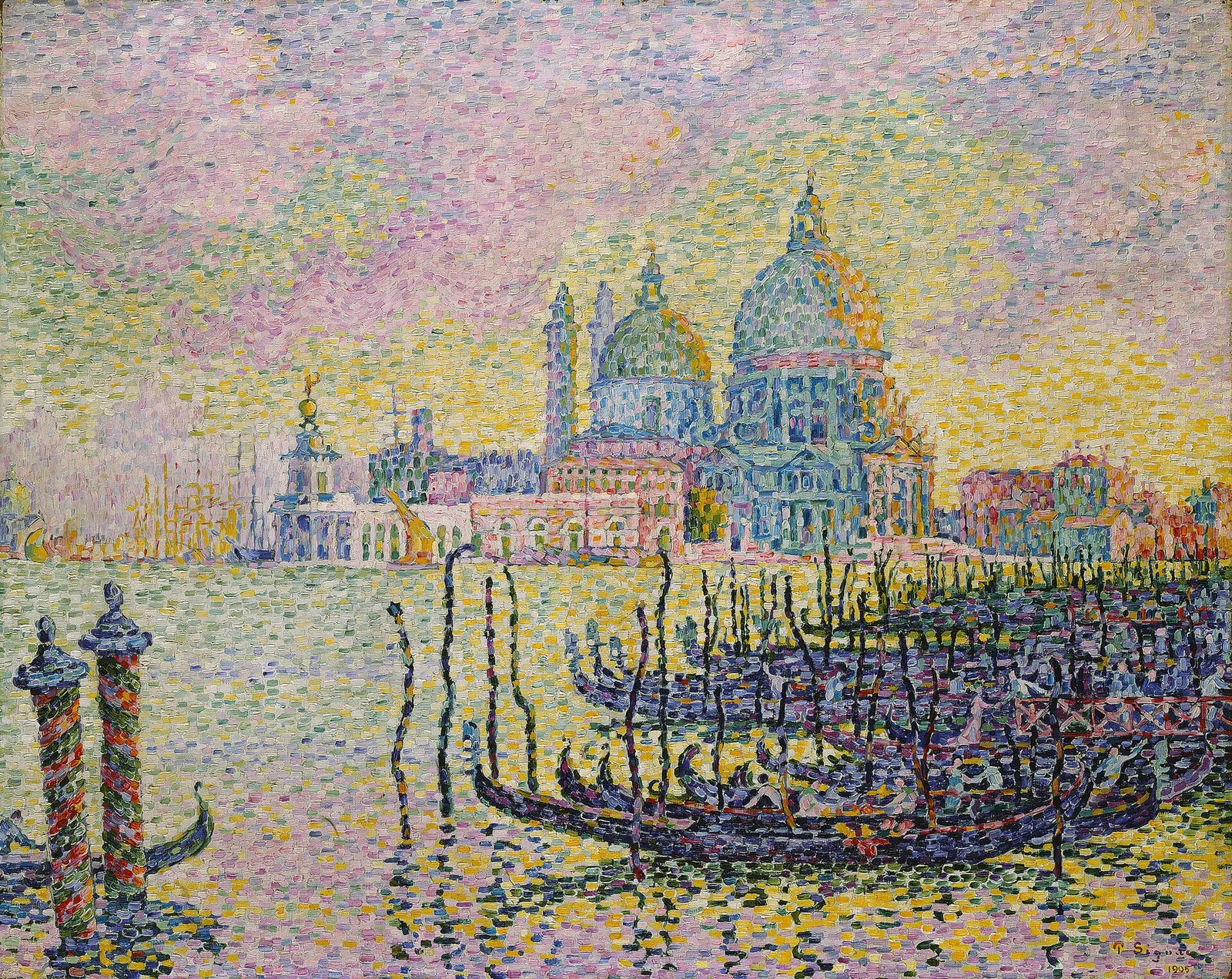 Paul Signac, Grand Canal (Venedig) – ein Werk des Neoimpressionismus