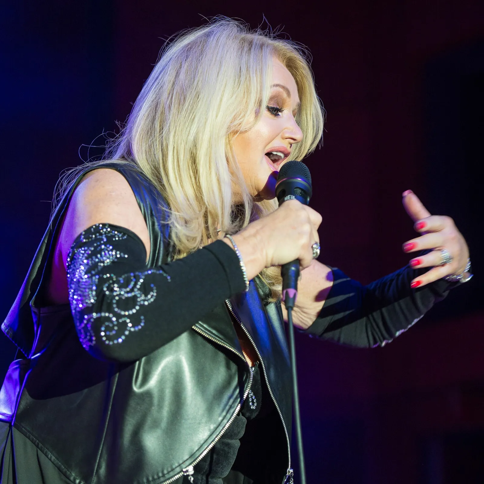 Bonnie Tyler bei einem Auftritt (2016)