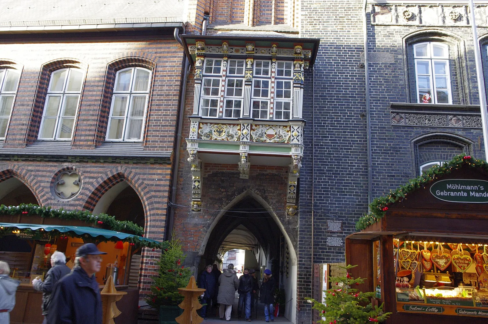 Das historische Rathaus von Lübeck