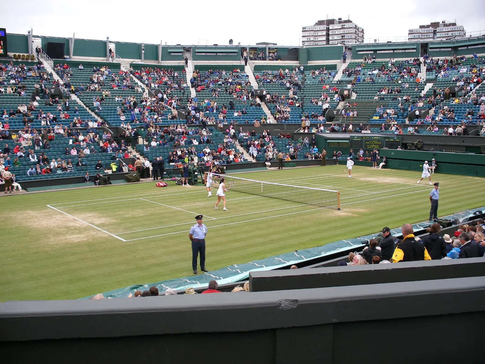 Der Centre Court von Wimbledon (Symbolbild)
