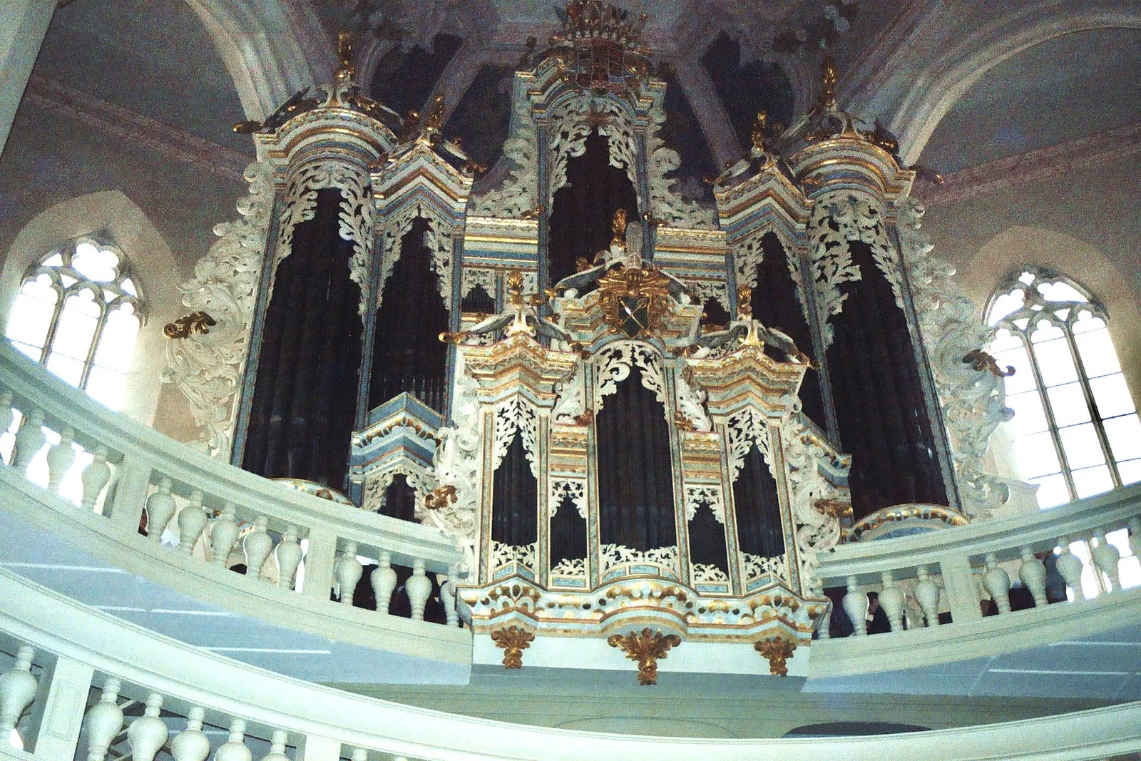 Die Hildebrandt-Orgel in der Stadtkirche St. Wenzel in Naumburg