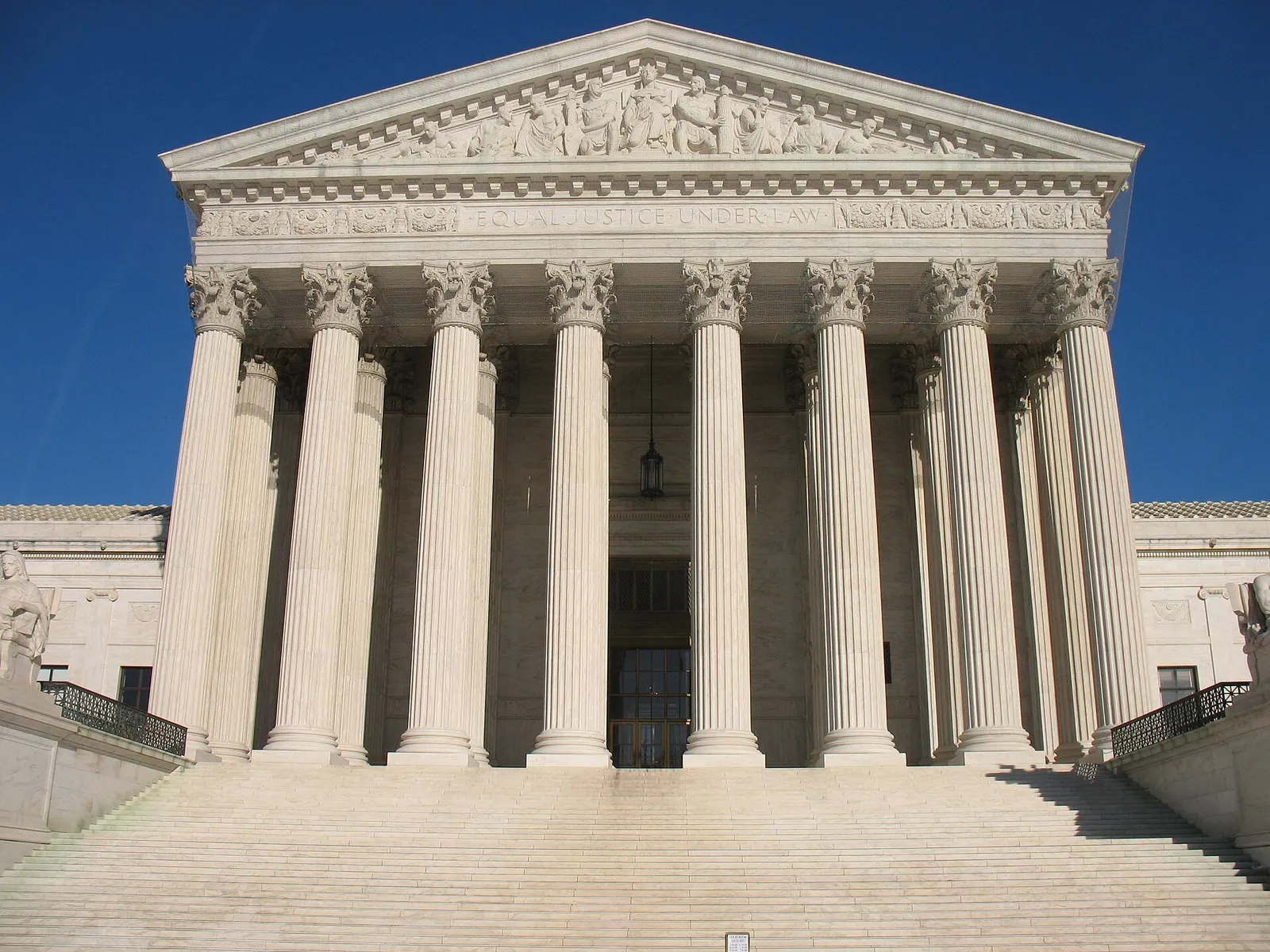 Das Gebäude des Obersten Gerichtshofs der USA in Washington (Archivbild)