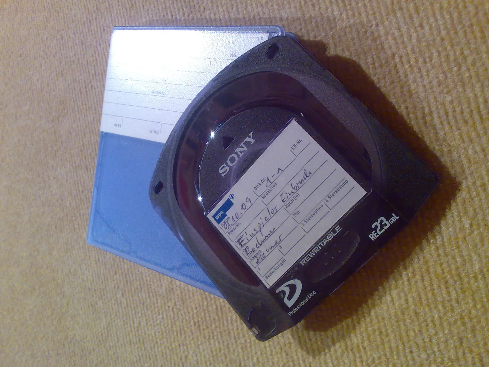 Eine optische Disc (Symbolbild)