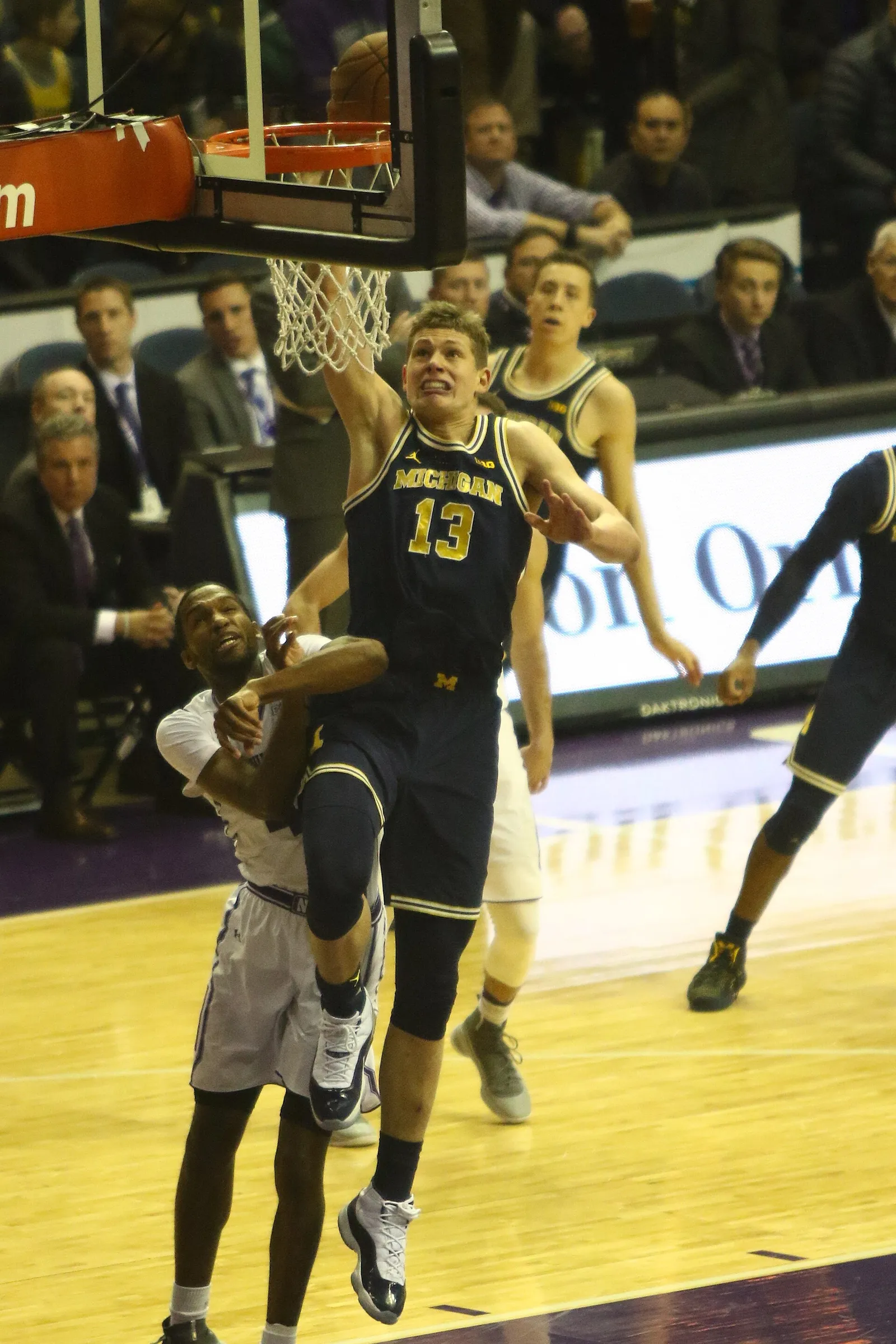 Moritz Wagner am Basketballkorb (Archivbild)