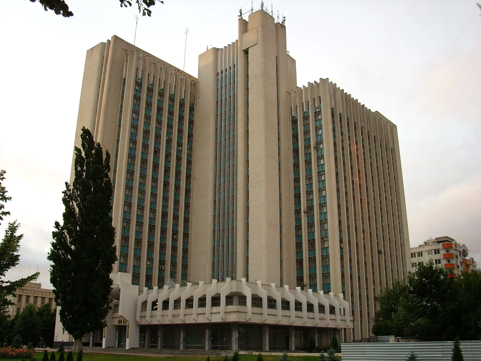 Das Regierungsgebäude in Chișinău, Moldau