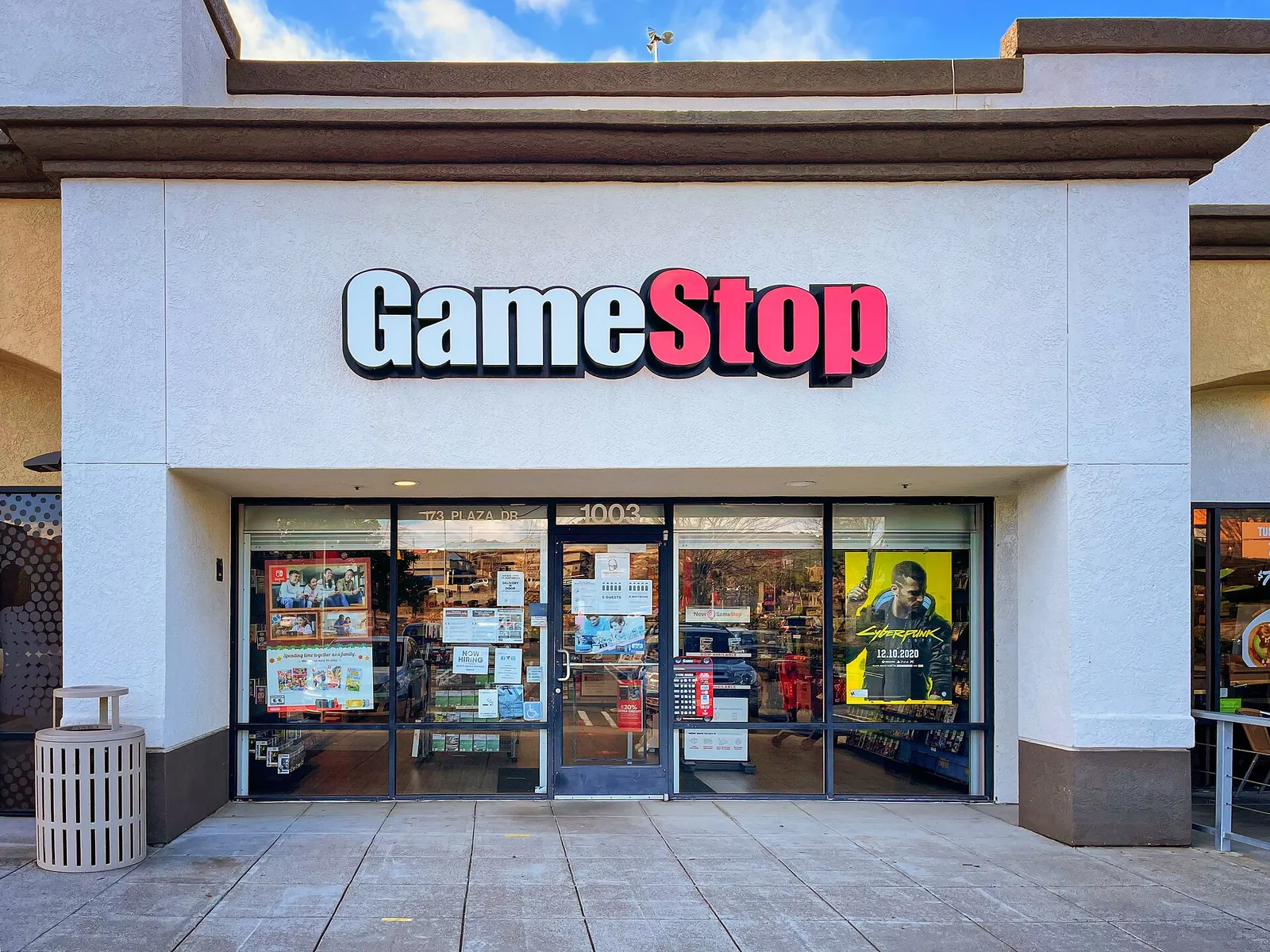 Eine Filiale der Spielehandelskette GameStop (Symbolbild)