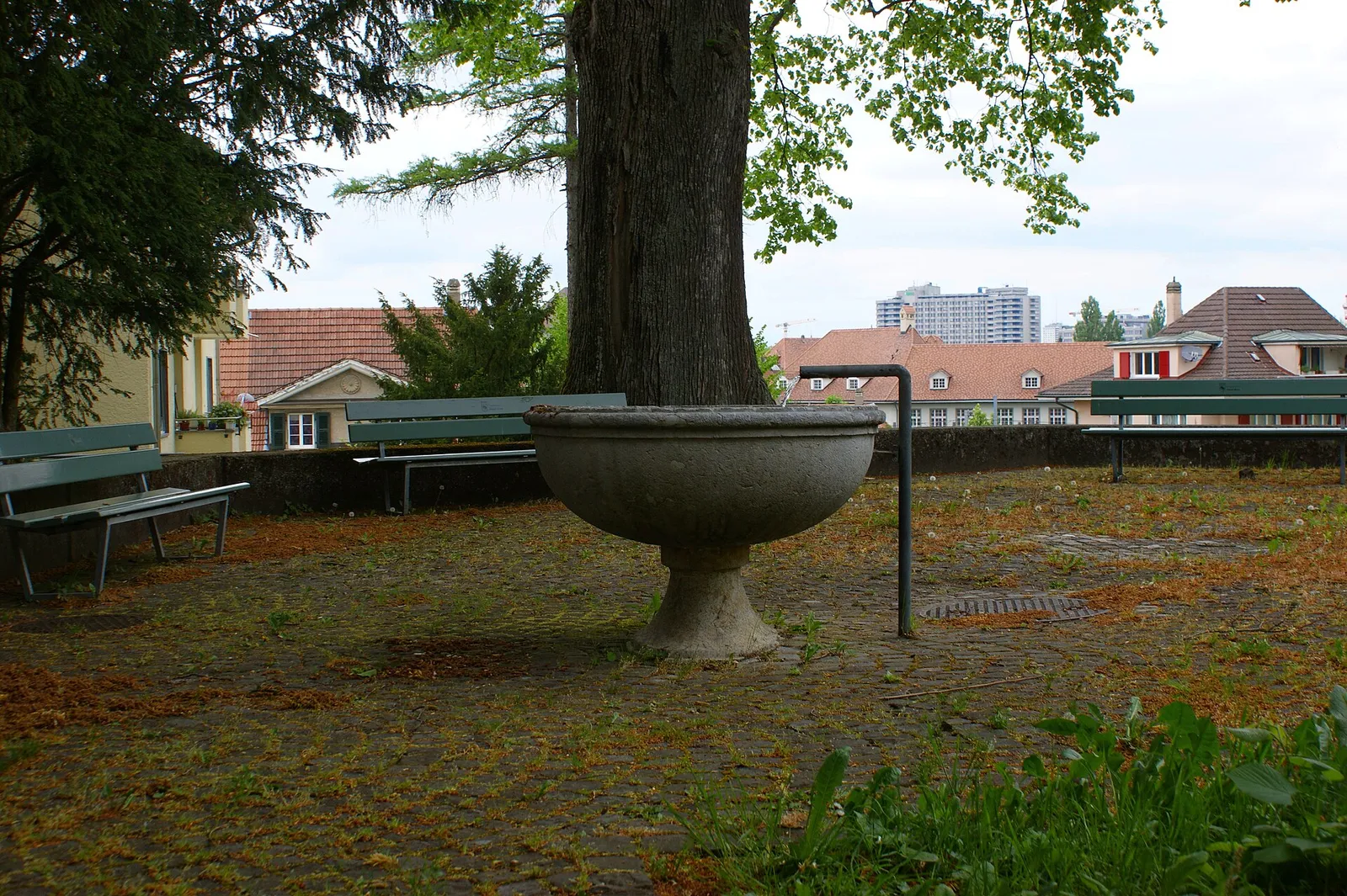 Ein Brunnen mit Wasser (Symbolbild)
