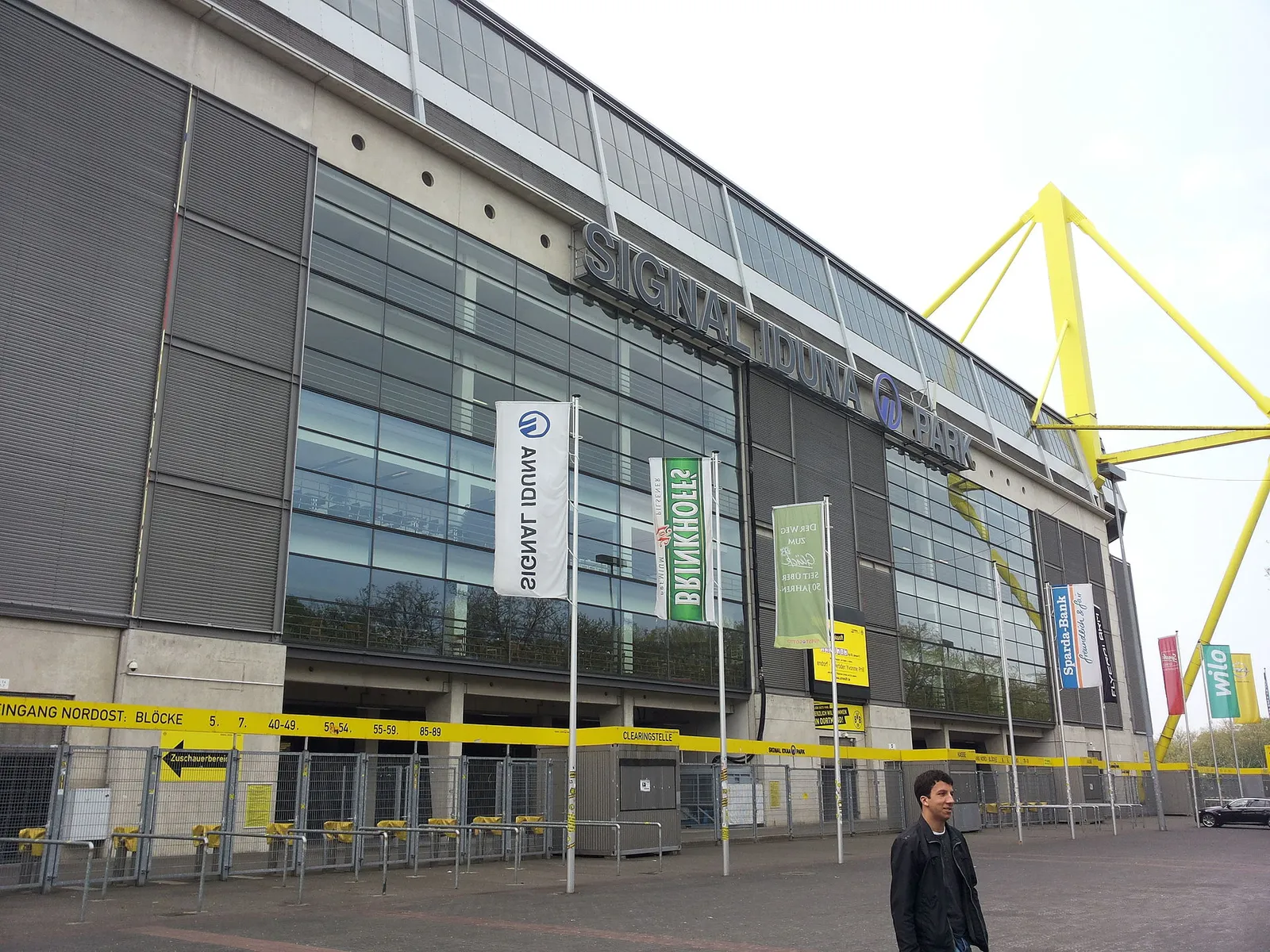 Der Signal Iduna Park, das Stadion von Borussia Dortmund (Symbolbild)