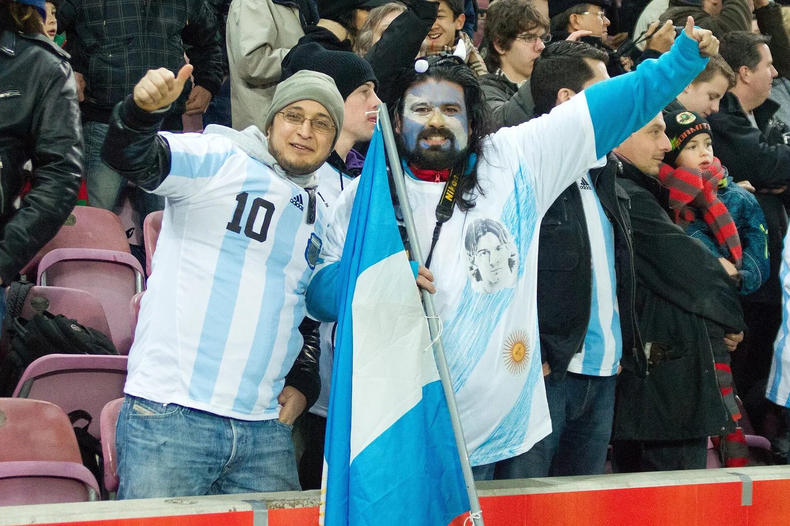 Argentinische Fußballfans (Archivbild)