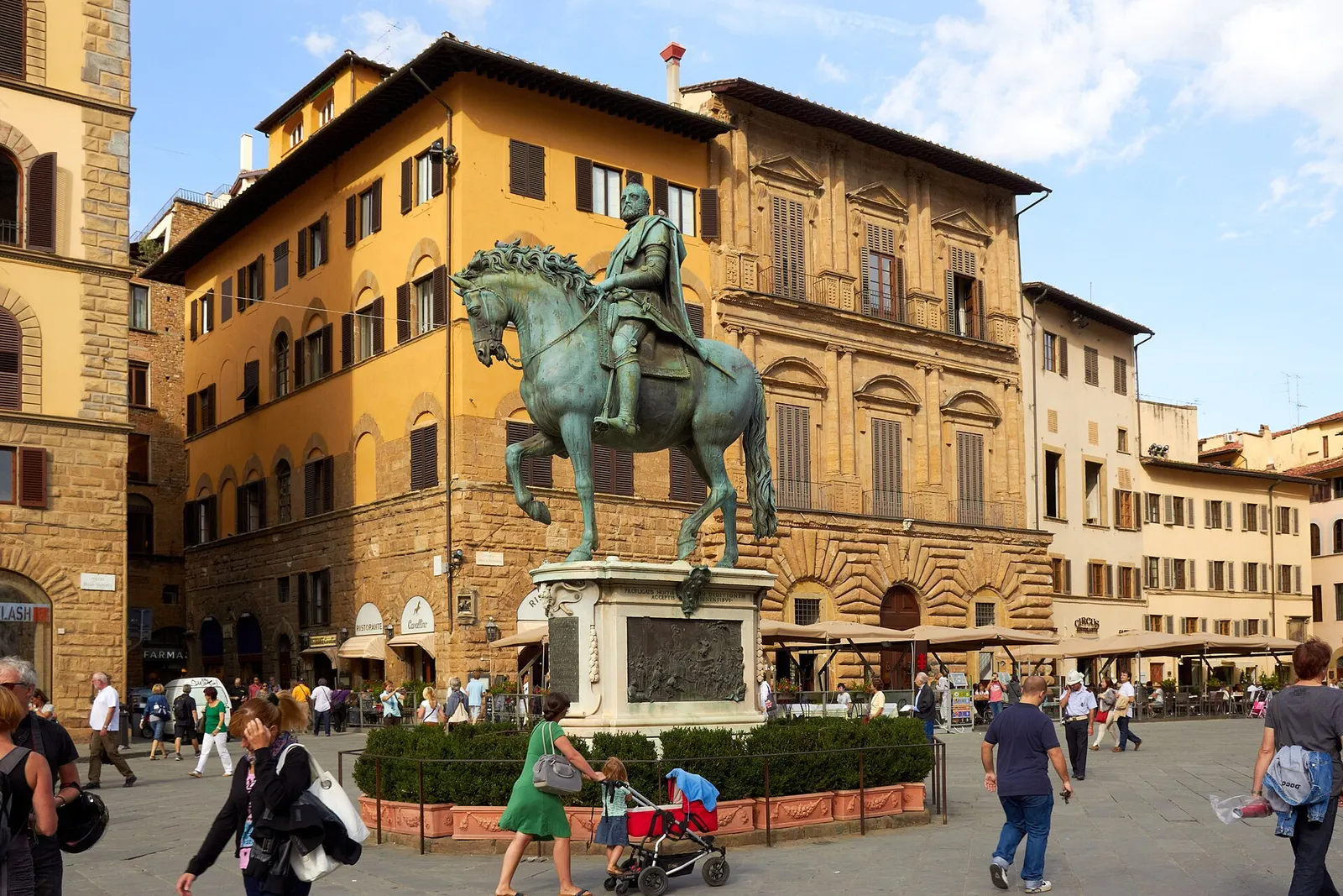 Reiterstandbild von Cosimo I. de’ Medici in Florenz