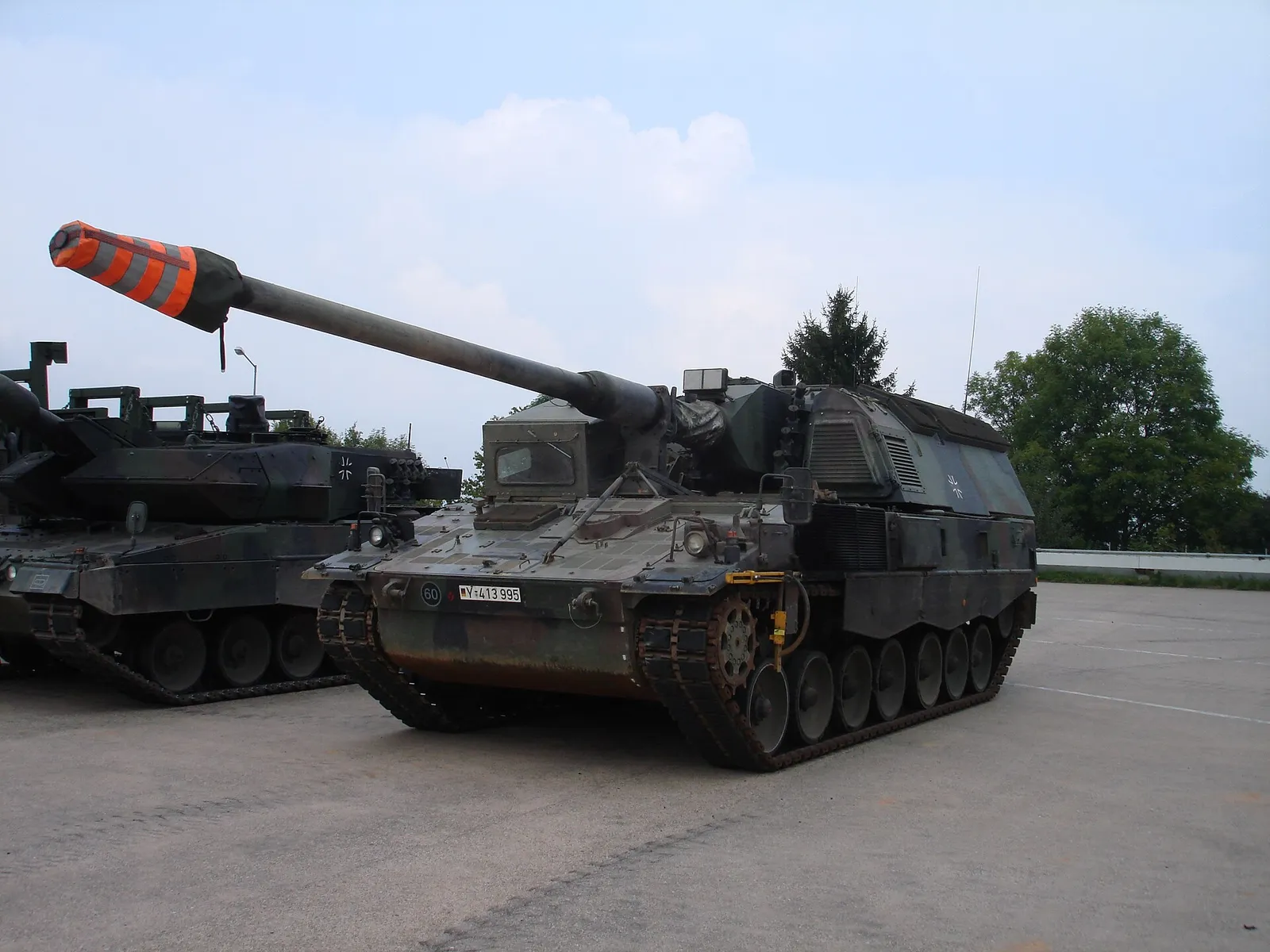 Eine Panzerhaubitze 2000 – ein von KNDS gefertigtes Waffensystem