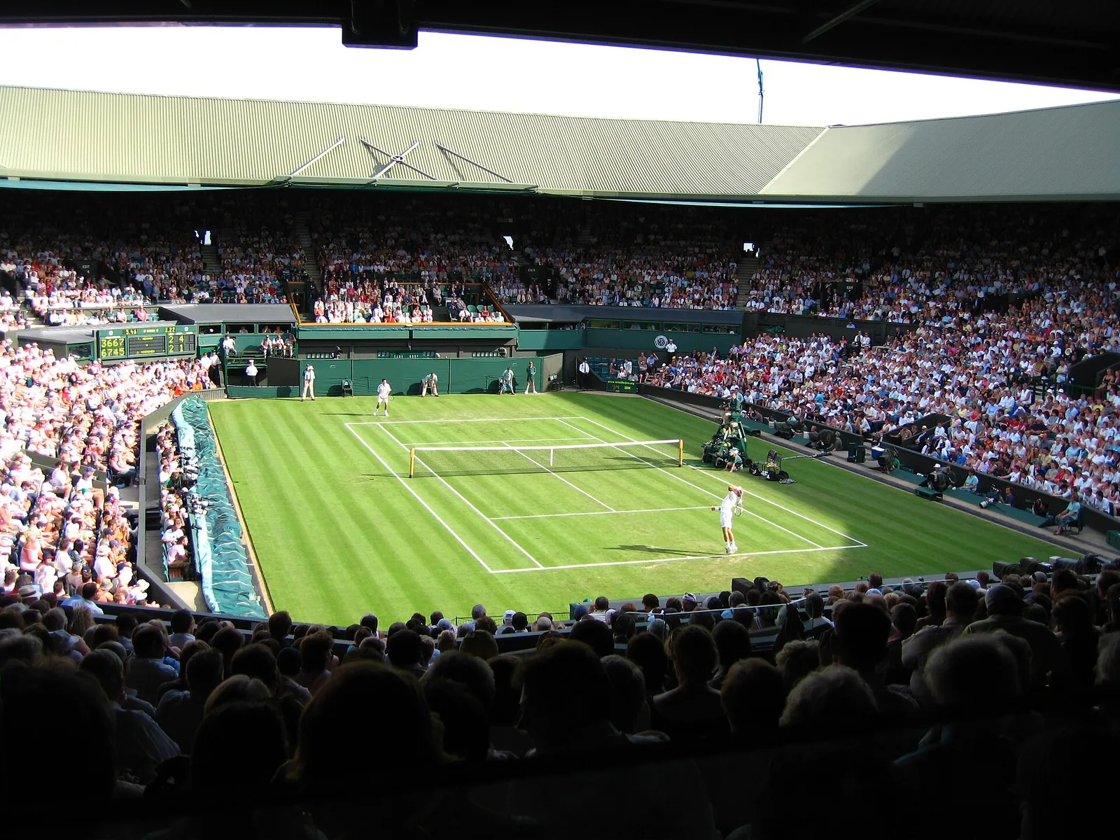 Der Centre Court in Wimbledon (Symbolbild)