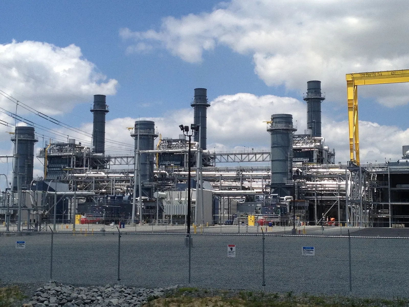 Ein Gas-und-Dampf-Kraftwerk (Symbolbild)