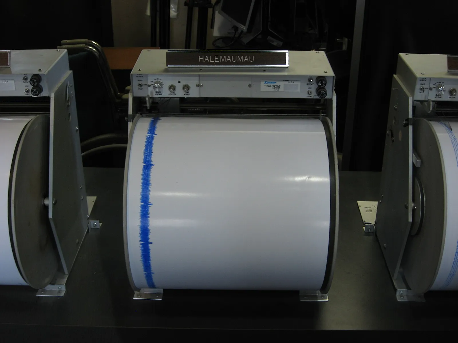 Ein Seismometer zur Aufzeichnung von Erdbebenwellen (Symbolbild)