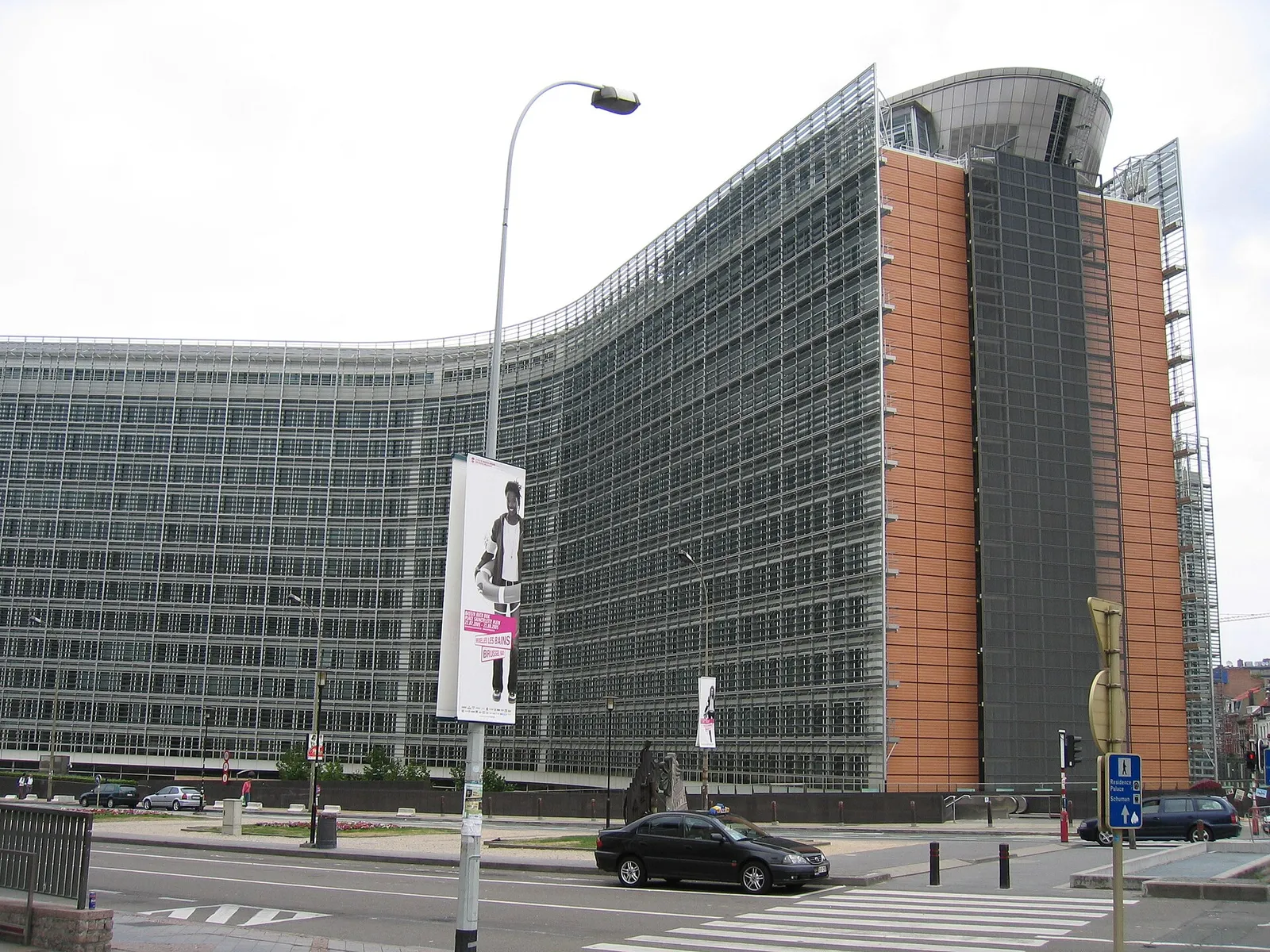 Das Berlaymont-Gebäude der EU-Kommission in Brüssel (Symbolbild)
