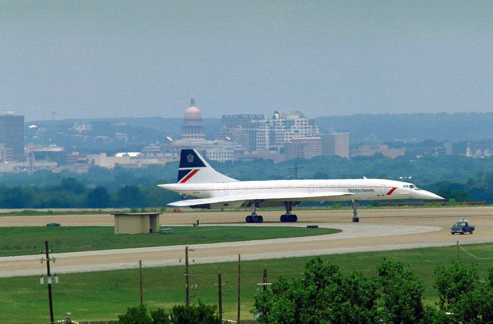 Eine Concorde, das bekannteste Überschall-Passagierflugzeug (Archivbild)