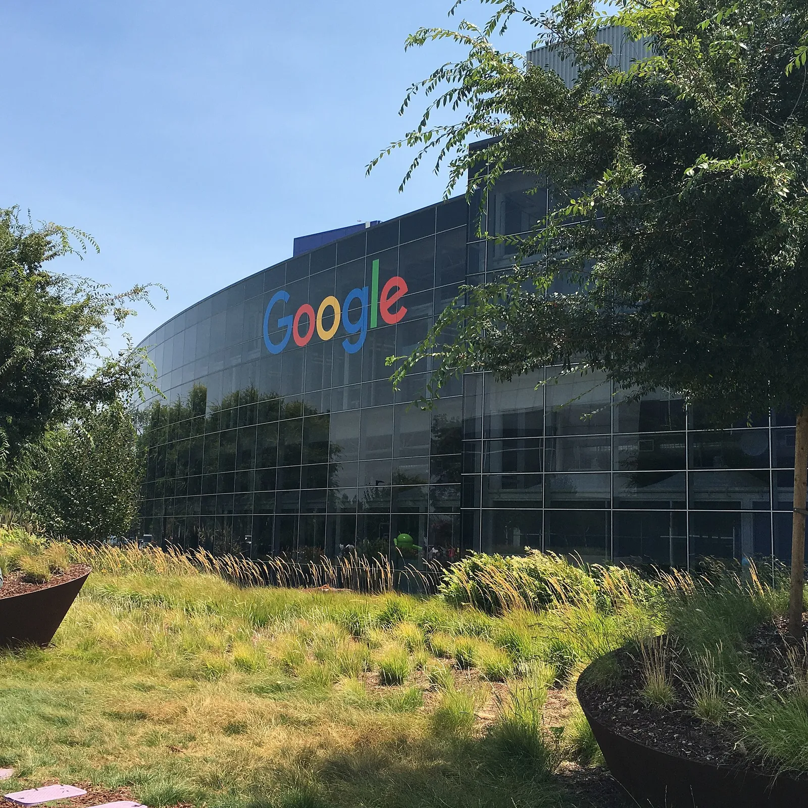 Die Google-Zentrale in Mountain View (Archivbild)